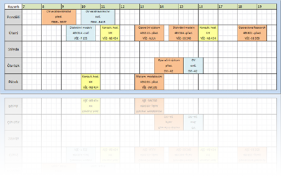 Timetable